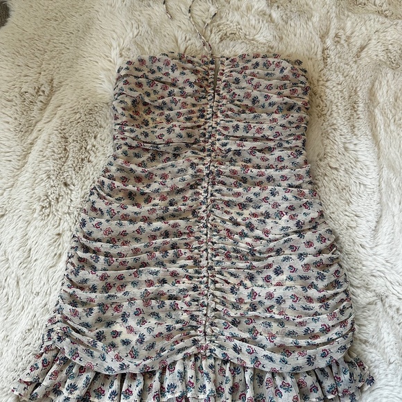 Zara Floral Mini Dress - Picture 1 of 3